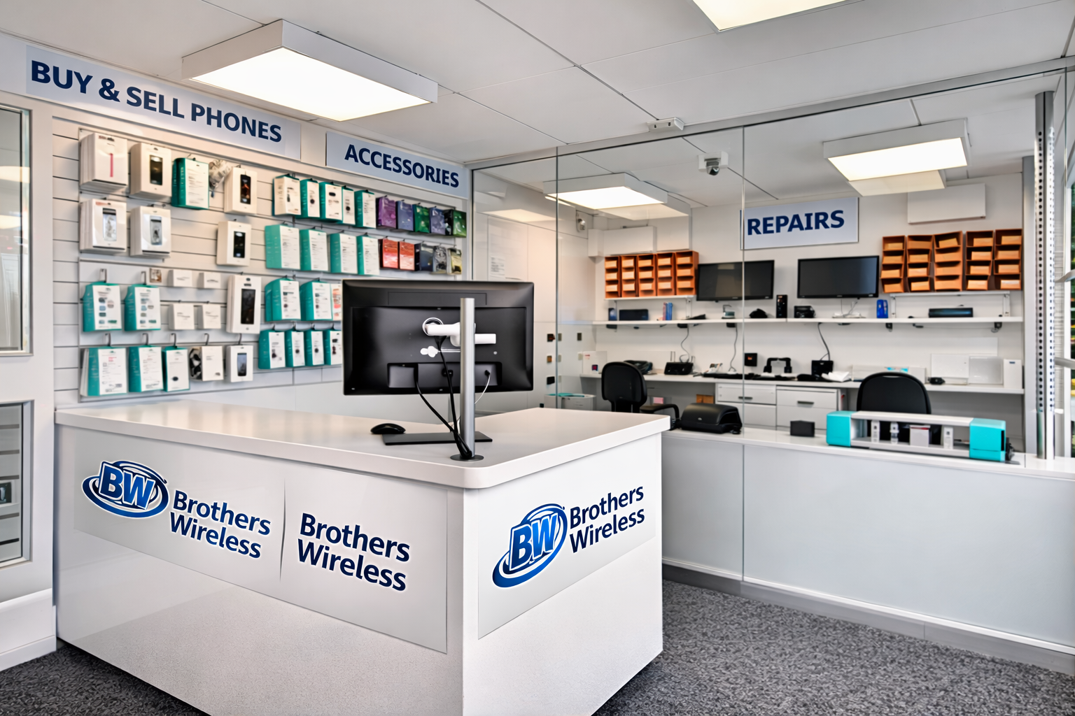 Brothers wireless inside