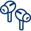icons8 earbuds 100